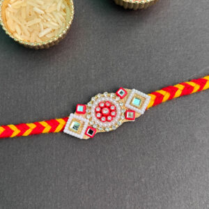 Designer Handmade Twisted Threads Rakhi
