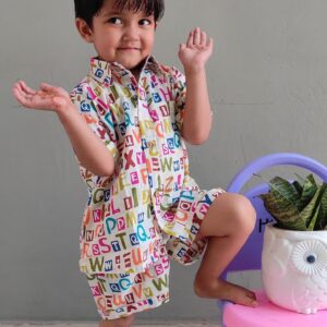 Alphabet Letters Kids Co-ord Set